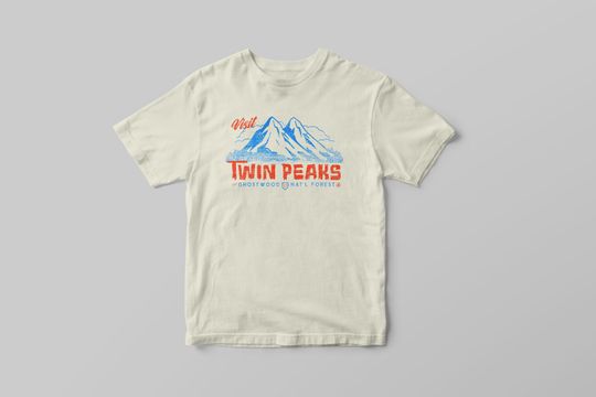 Discover Vintage Twin Peaks Shirt | Ghostwood Twin Peaks David Lynch T-Shirt | Vintage 90s Series Shirt | 90s Gift | Laura Palmer
