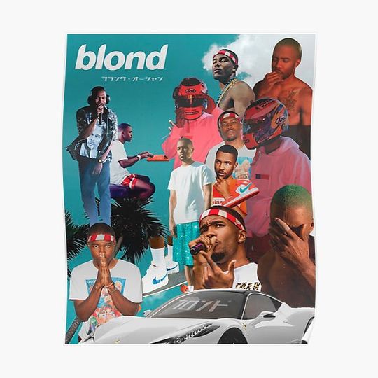 Discover Frank Ocean: Blond poster Premium Matte Vertical Poster