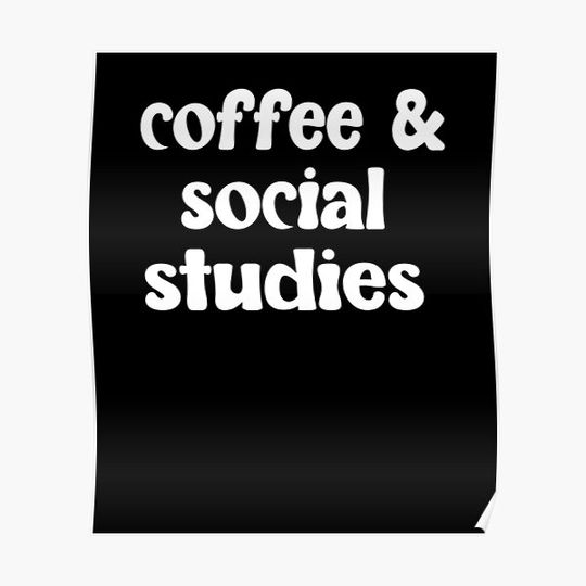 Discover Social Studies Teacher Appreciation Social Studies Premium Matte Vertical Poster