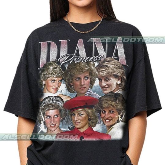 Discover Diana Princess Vintage T-Shirt