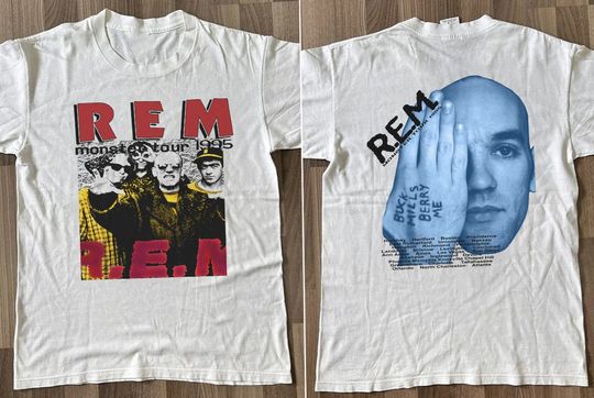 Discover R.E.M Rock Band Monster Tour 1995 T-Shirt