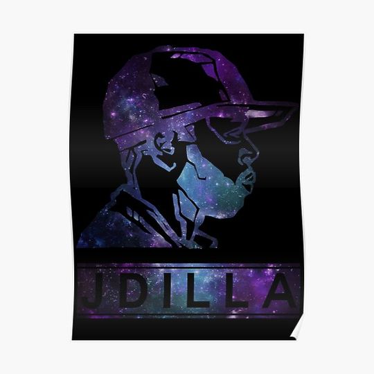 Discover J Dilla Galaxy Poster Premium Matte Vertical Poster