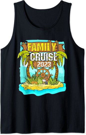 Discover Family Matching Cruise 2023 Tank Top