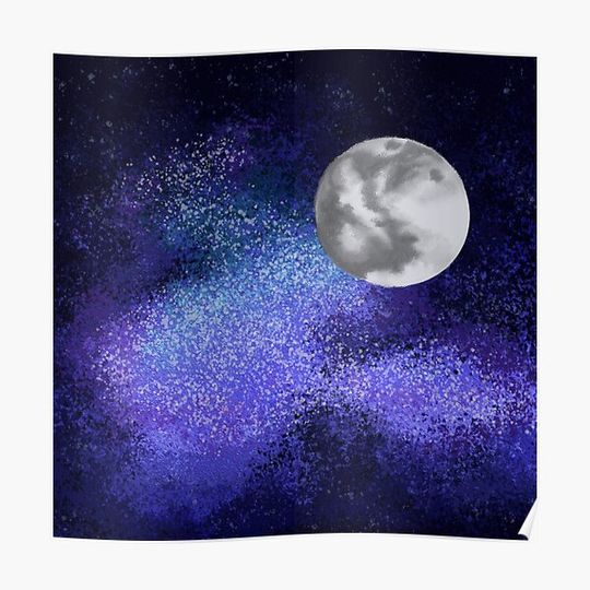 Discover Moonscape Premium Matte Vertical Poster