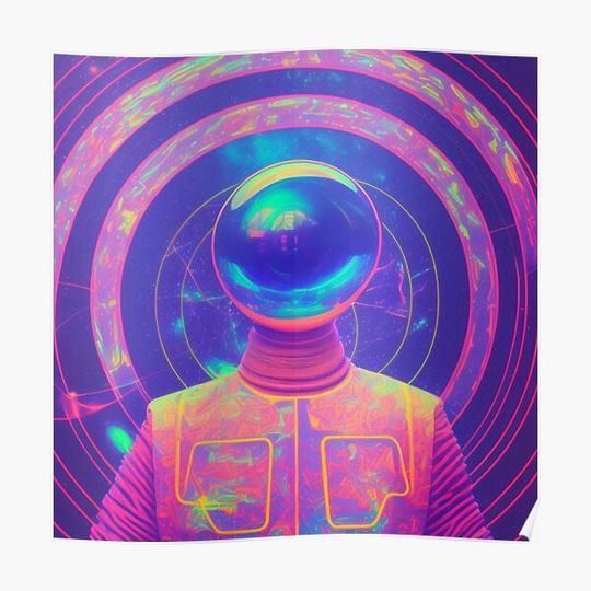 Discover Cosmic Fashion 018 Premium Matte Vertical Poster