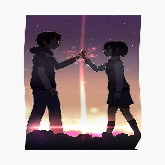Discover kimi no na wa Premium Matte Vertical Poster