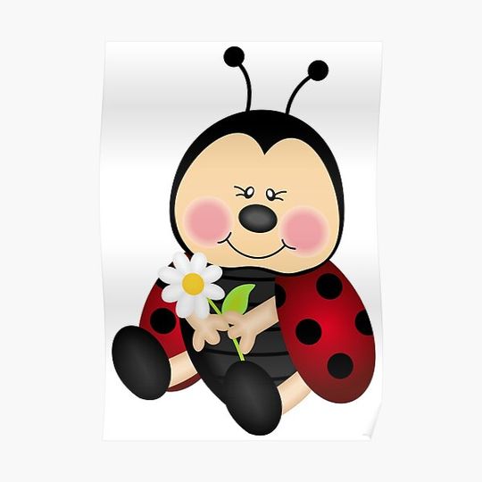 Discover ladybug Premium Matte Vertical Poster