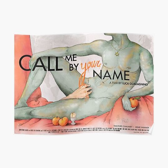 Discover Call me by your name (horizontal poster) Premium Matte Vertical Poster