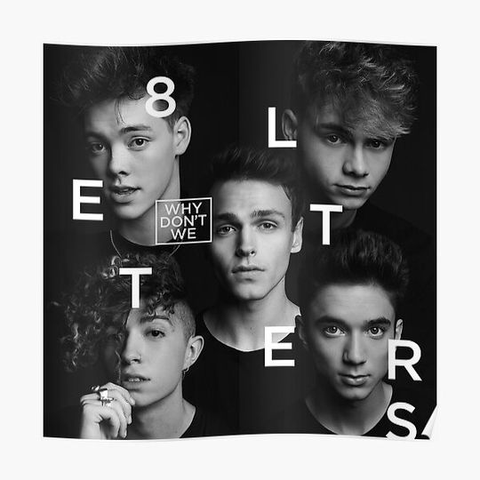 Discover eight why you dont trust we letters 2021 ulangterus Premium Matte Vertical Poster