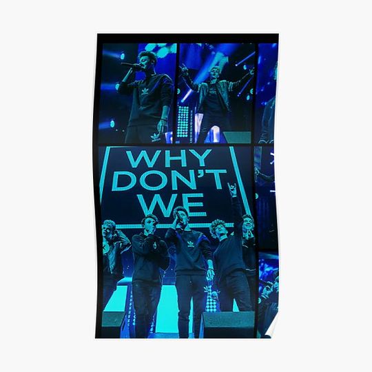 Discover why dont we singing Premium Matte Vertical Poster
