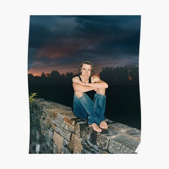 Discover Timothée Chalamet GQ poster Premium Matte Vertical Poster