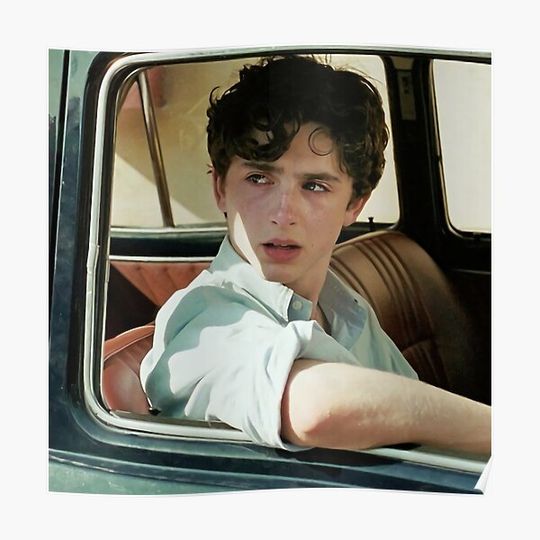 Discover call me by your name scene timothee Premium Matte Vertical Poster