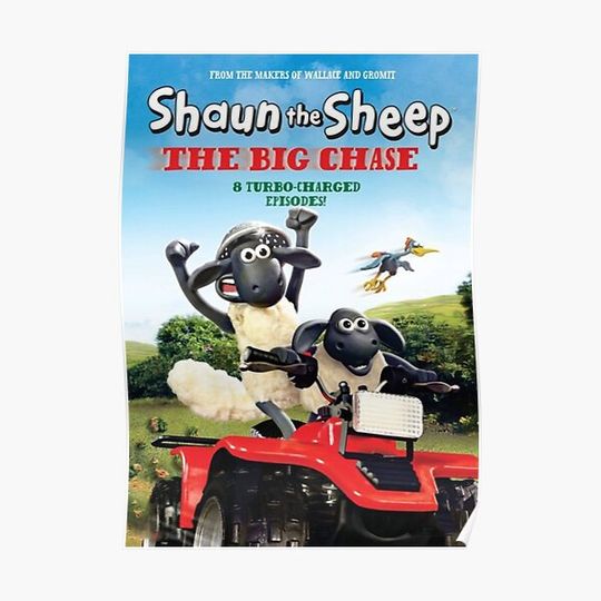 Discover the big chase Premium Matte Vertical Poster