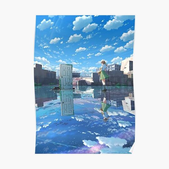 Discover Suzume No Tojimari Premium Matte Vertical Poster
