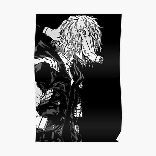 Discover Hero Anime -  Tomura Shigaraki Premium Matte Vertical Poster