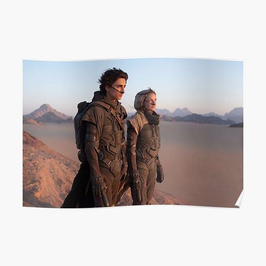 Discover Timothee Chalamet Sci Fi Premium Matte Vertical Poster