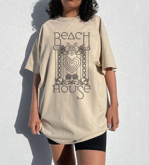 Discover Limited Beach House Stained Glass Tour T-Shirt