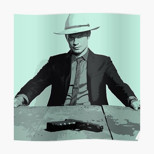 Discover Raylan Givens 4 Premium Matte Vertical Poster