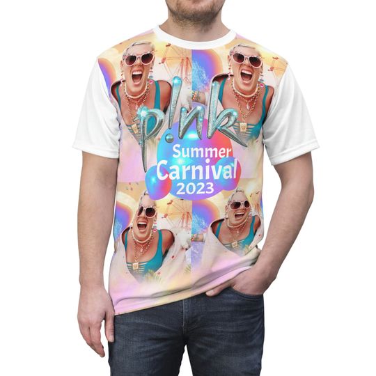 Discover Pink Summer Carnival 3D Tshirt