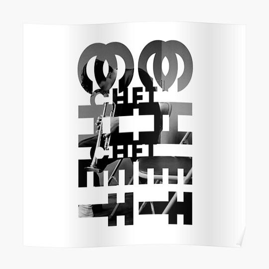 Discover Chet Baker. Chet. Premium Matte Vertical Poster