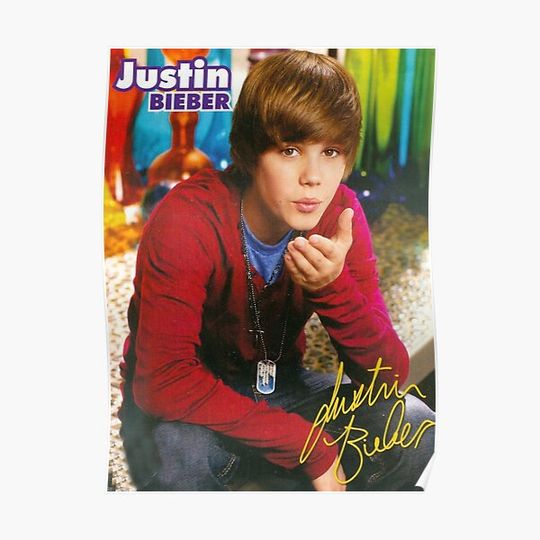 Discover Hes Old Style Of biebers Poster Premium Matte Vertical Poster