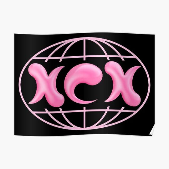 Discover PInk Charli Merch Premium Matte Vertical Poster