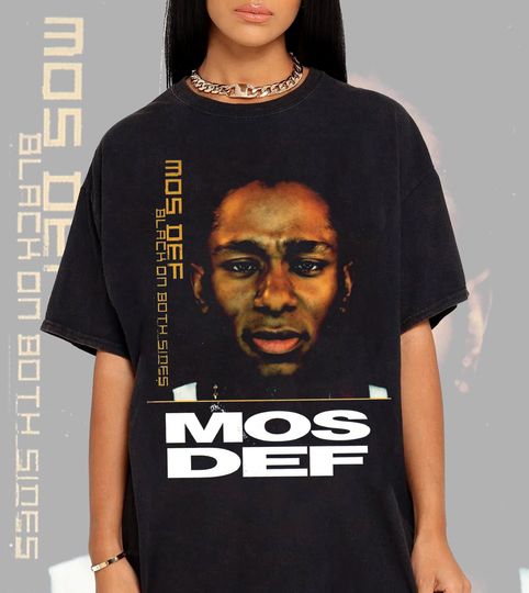 Discover Vintage Back On Both Sides Mos Def Rap Tee