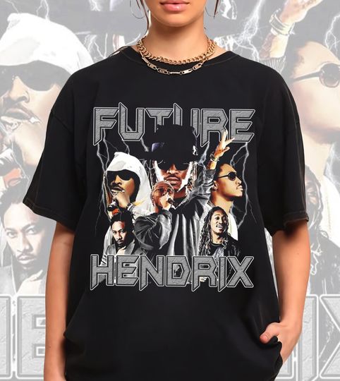 Discover Vintage Future Rapper 90s Shirt, Future Rap Tee