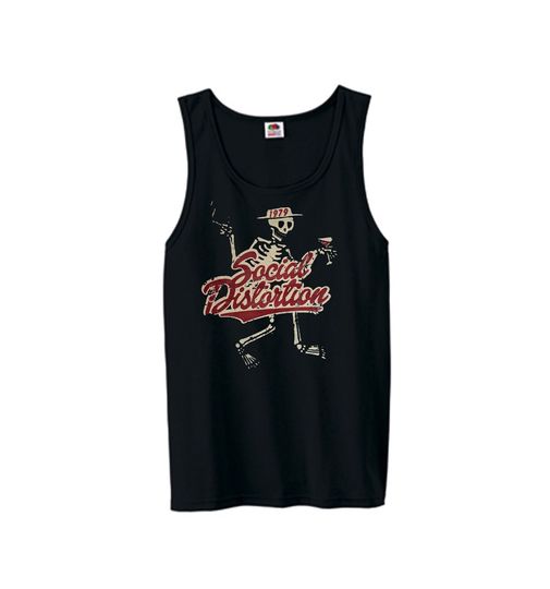 Discover Punk rock band SOCIAL DISTORTION # 1 Tank-top