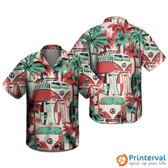Discover Surfing Hawaiian Shirt, Summer Vacation Hawaii Shirt