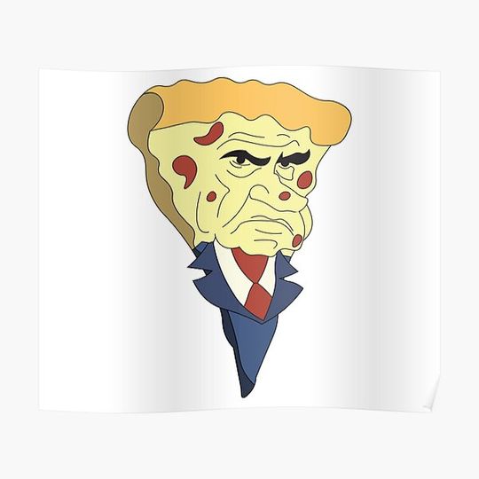 Discover Mr. Pizza Premium Matte Vertical Poster
