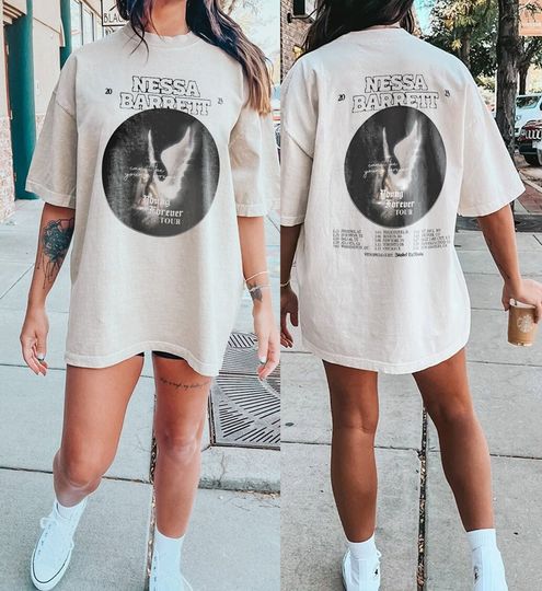 Discover Nessa Barrett Young Forever Tour 2023 Vintage Shirt,