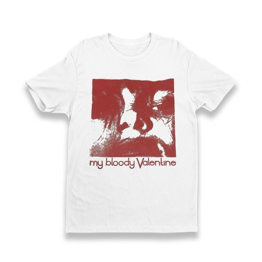 Discover My Bloody Valentine Inspired White Unisex T-shirt