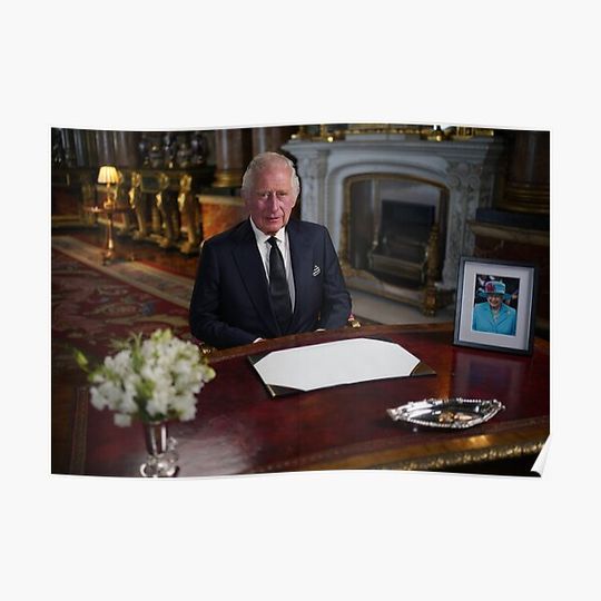 Discover King Charles III Premium Matte Vertical Poster