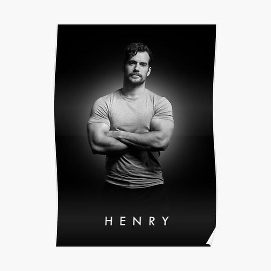 Discover Henry Cavill Premium Matte Vertical Poster