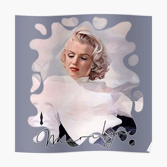 Discover Sexy Marilyn Monroe Premium Matte Vertical Poster