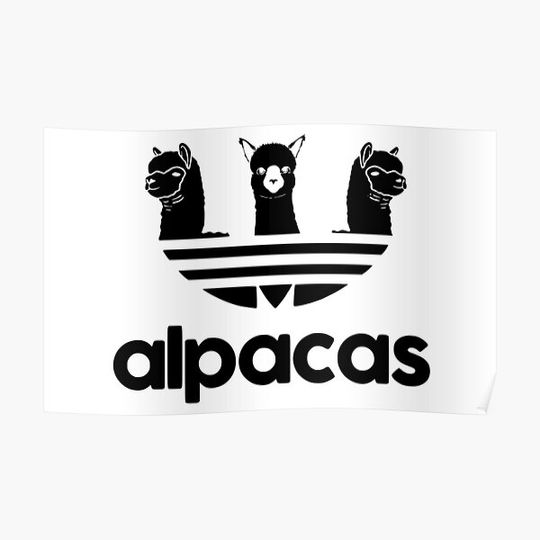 Discover alpacas Premium Matte Vertical Poster