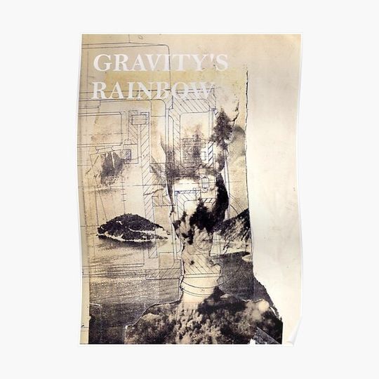 Discover Gravity's Rainbow Fan Art Premium Matte Vertical Poster