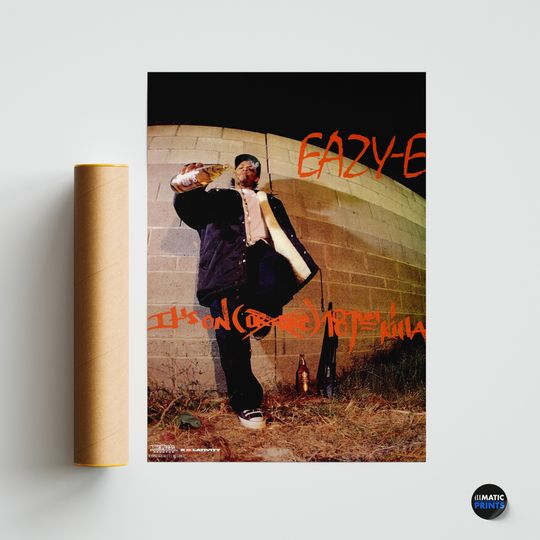 Discover Rare Eazy-E - Killa Album Vintage Poster -