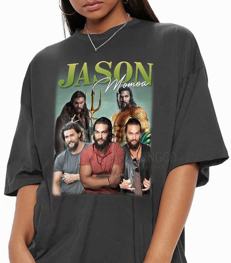 Discover Jason Momoa Vintage Bootleg Tee, Jason Momoa Vintage Graphic Shirt