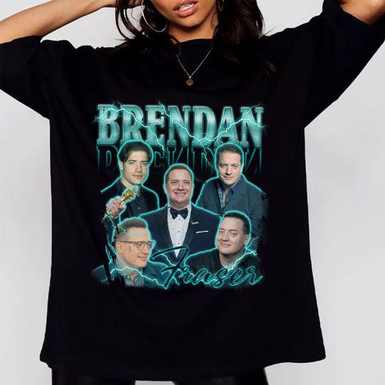 Discover Brendan Fraser Vintage Tee and Hoodie - Gift Item
