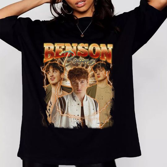 Discover BENSON BOONE Shirt, Benson Boone Vintage,