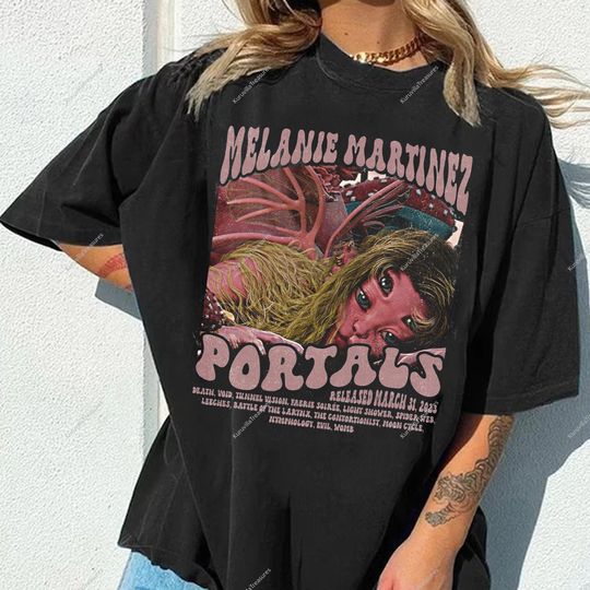 Discover Vintage Portals Album Shirt - Cry Baby Art Design