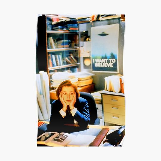 Discover DANA SCULLY Premium Matte Vertical Poster