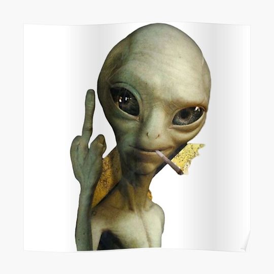 Discover Alien Paul Premium Matte Vertical Poster