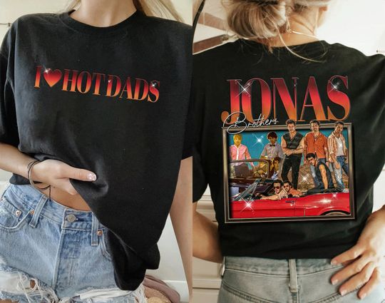 Discover Jonas Brothers Five Albums One Night 2023 Tour Shirt