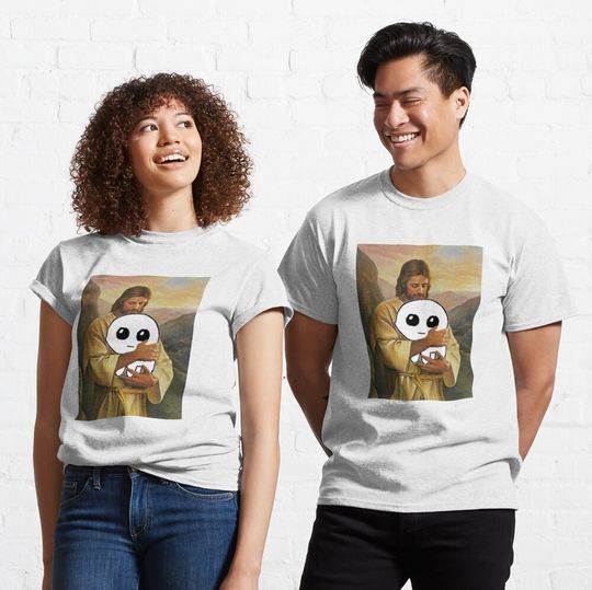 Discover jesus holding autism creature tbh creature Classic T-Shirt