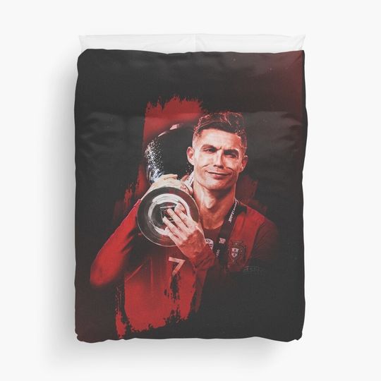 Discover Wallpaper Ronaldo Art Duvet Cover