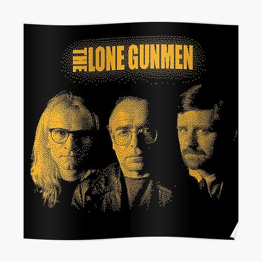 Discover The Lone Gunmen Premium Matte Vertical Poster