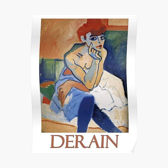 Discover The Dancer by Andre Derain Premium Matte Vertical Poster